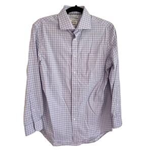 Jos. A. Bank Plaid Slim Fit Dress Shirt
